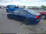 2004 Honda Civic Ex Blue vin: 2HGES26724H531588