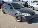 2005 Honda Civic Ex Black vin: 2HGES26735H605151