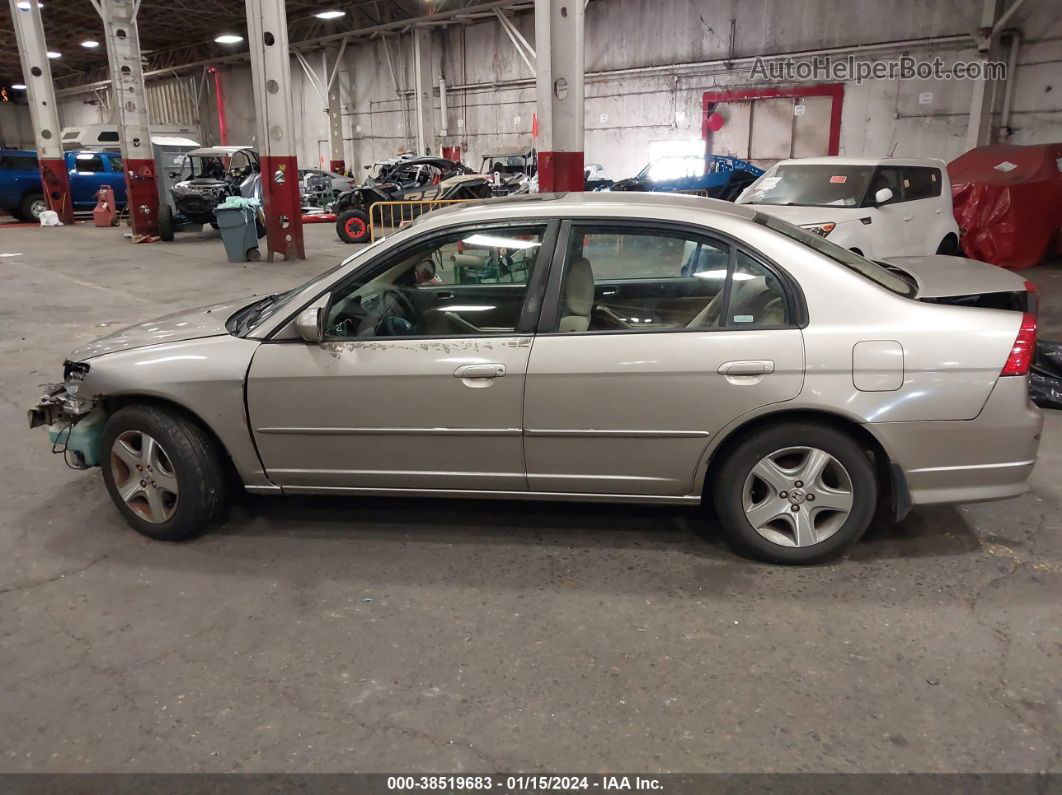 2004 Honda Civic Ex Pewter vin: 2HGES26744H540146