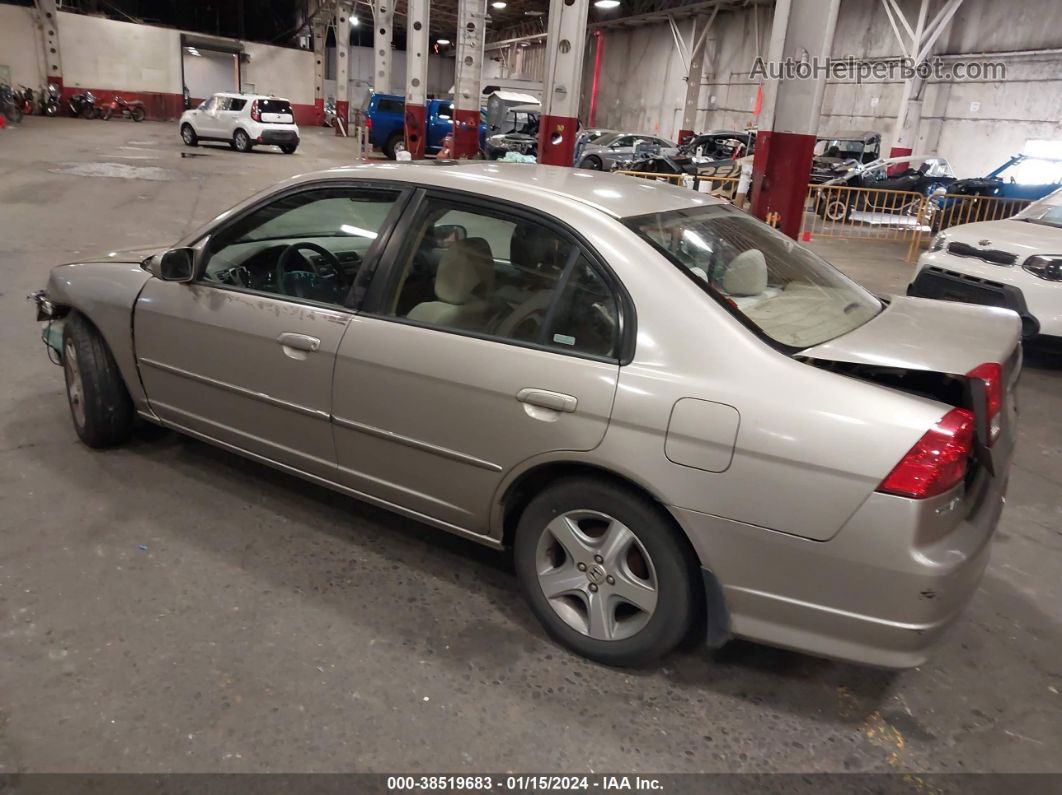 2004 Honda Civic Ex Pewter vin: 2HGES26744H540146