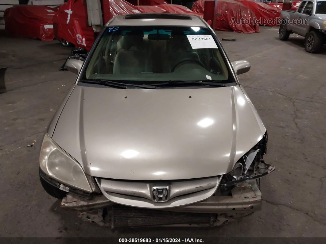 2004 Honda Civic Ex Pewter vin: 2HGES26744H540146