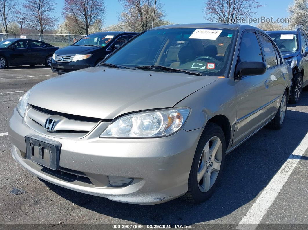 2004 Honda Civic Ex Gold vin: 2HGES26754H549356