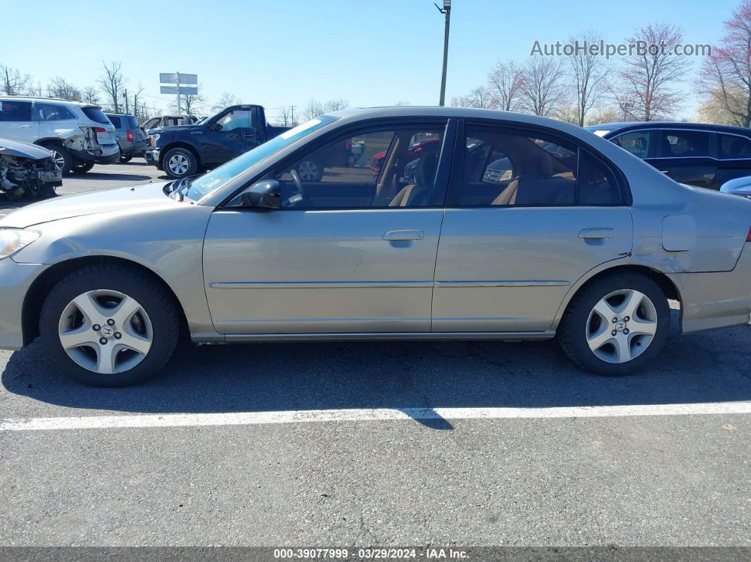 2004 Honda Civic Ex Gold vin: 2HGES26754H549356