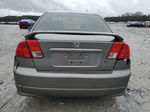 2004 Honda Civic Ex Silver vin: 2HGES26764H534011