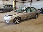 2005 Honda Civic Ex Beige vin: 2HGES26765H517503