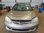 2005 Honda Civic Ex Beige vin: 2HGES26765H517503