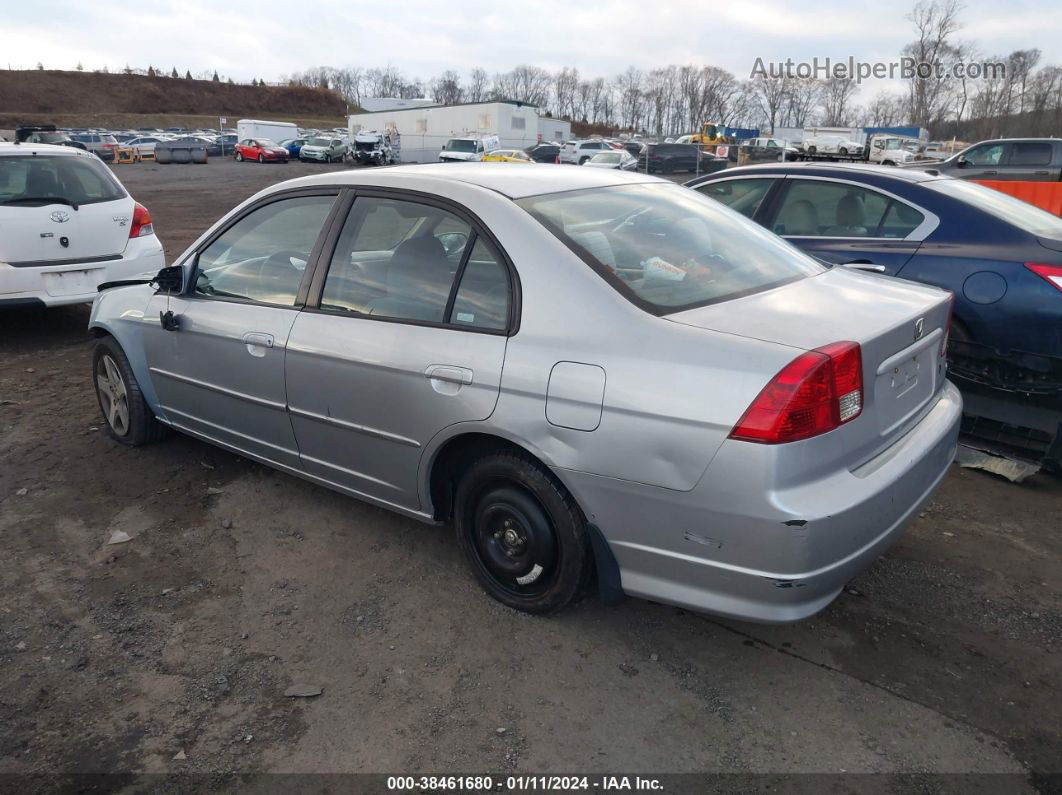 2004 Honda Civic Ex Silver vin: 2HGES26774H504869