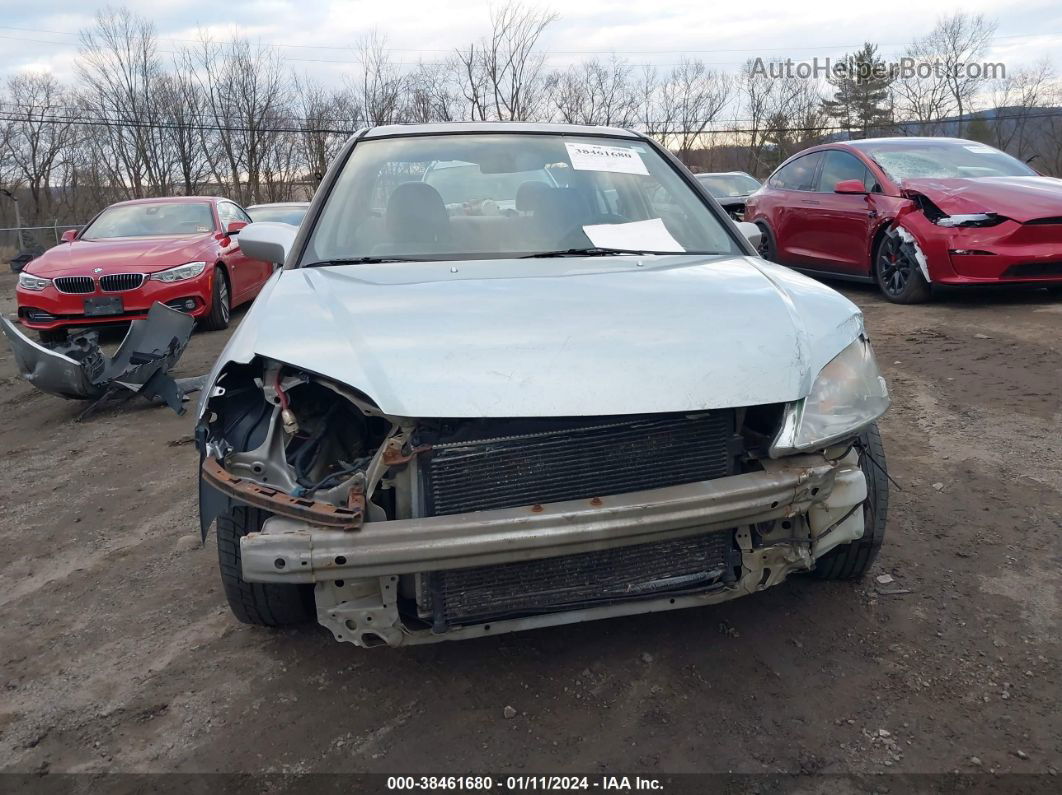 2004 Honda Civic Ex Silver vin: 2HGES26774H504869