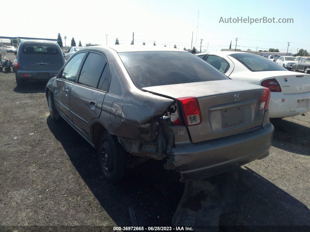 2004 Honda Civic Ex Серый vin: 2HGES26784H562120