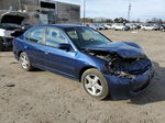 2004 Honda Civic Ex Blue vin: 2HGES26794H569142