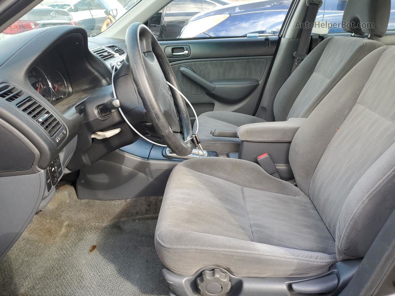 2004 Honda Civic Ex Gray vin: 2HGES26794H581193