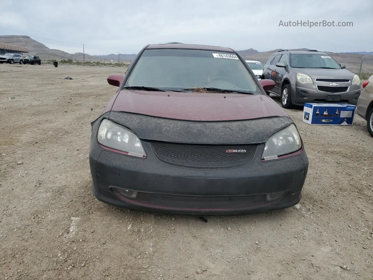 2005 Honda Civic Ex Maroon vin: 2HGES26795H595290