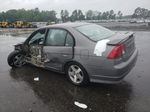 2004 Honda Civic Ex Серый vin: 2HGES267X4H528065