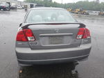 2004 Honda Civic Ex Gray vin: 2HGES267X4H528065