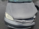 2004 Honda Civic Ex Gray vin: 2HGES267X4H528065