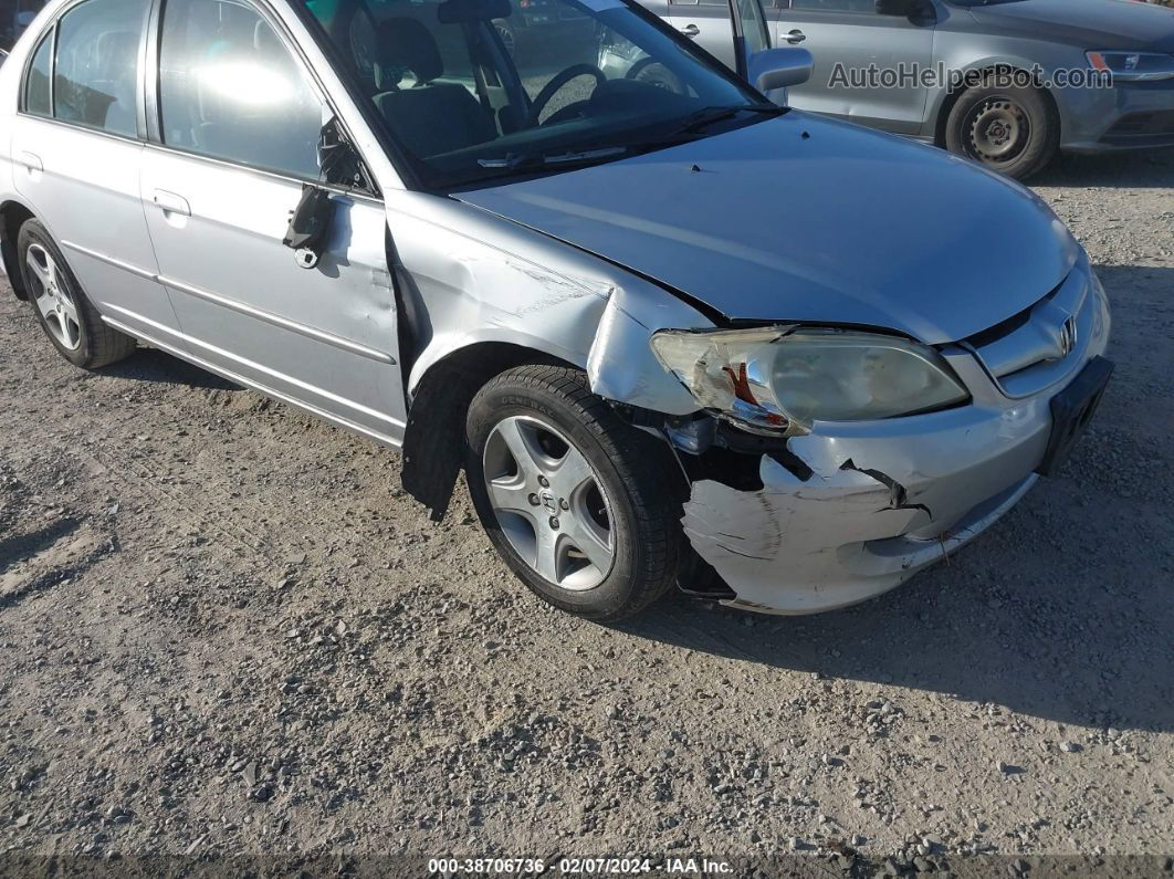 2004 Honda Civic Ex Silver vin: 2HGES267X4H602276