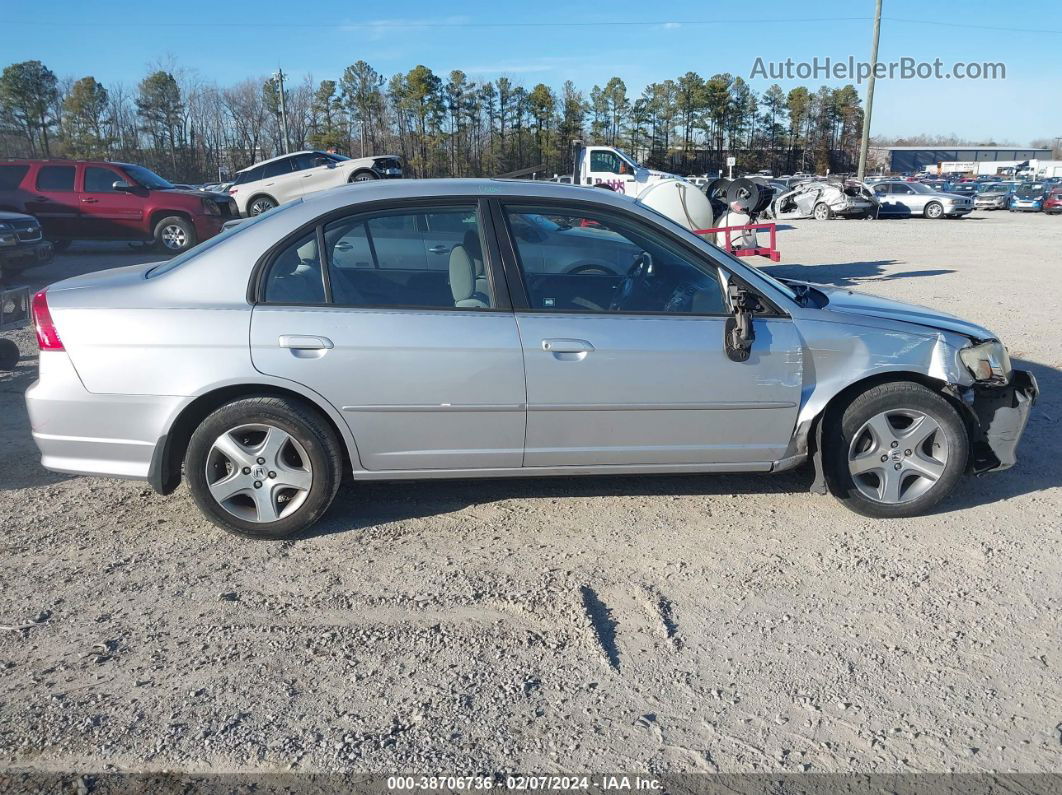 2004 Honda Civic Ex Silver vin: 2HGES267X4H602276