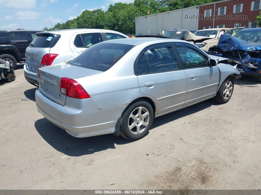 2005 Honda Civic Ex Silver vin: 2HGES267X5H517214