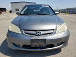 2005 Honda Civic Ex Gray vin: 2HGES26875H553855