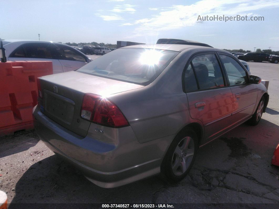 2004 Honda Civic Ex Gold vin: 2HGES26884H503268