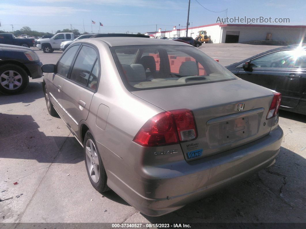 2004 Honda Civic Ex Gold vin: 2HGES26884H503268