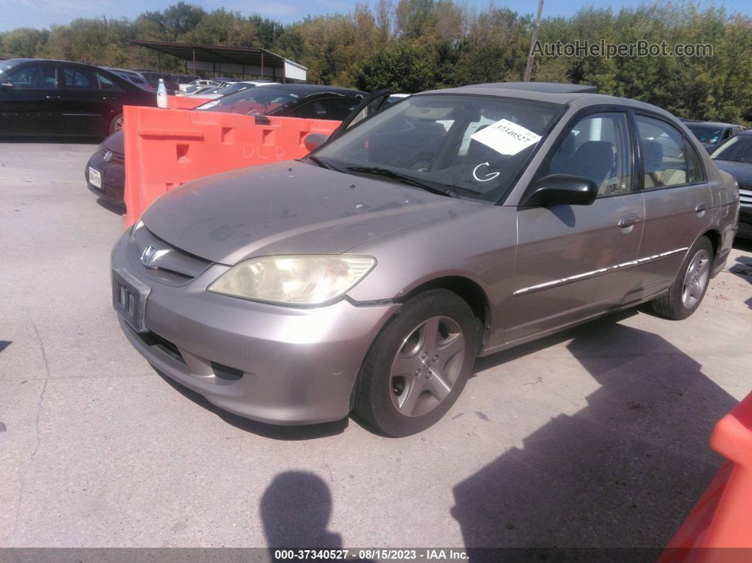 2004 Honda Civic Ex Gold vin: 2HGES26884H503268