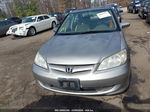 2004 Honda Civic Ex Beige vin: 2HGES26884H629274