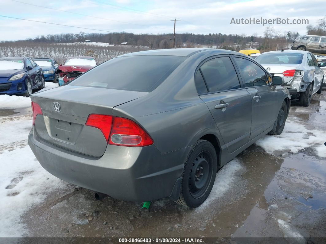 2008 Honda Civic Lx Коричневый vin: 2HGFA15508H329615