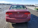 2008 Honda Civic Lx Red vin: 2HGFA15528H500168