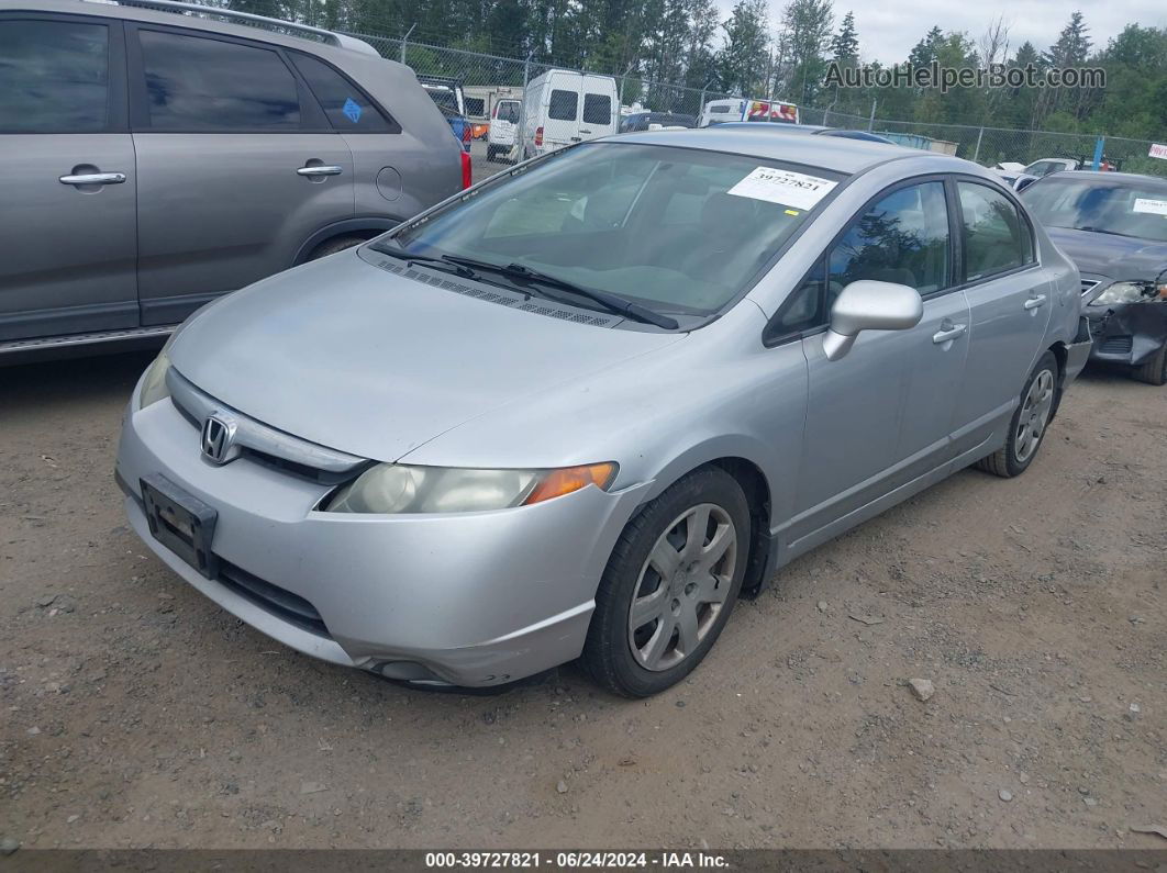 2008 Honda Civic Lx Серебряный vin: 2HGFA15548H349964