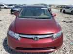 2008 Honda Civic Lx Бордовый vin: 2HGFA15548H536413