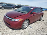 2008 Honda Civic Lx Бордовый vin: 2HGFA15548H536413