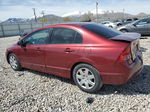 2008 Honda Civic Lx Бордовый vin: 2HGFA15548H536413