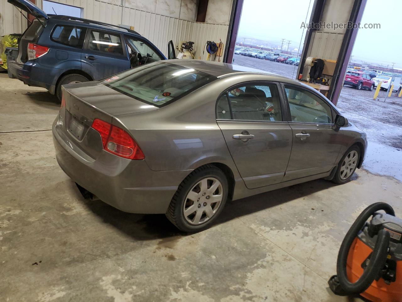 2008 Honda Civic Lx Charcoal vin: 2HGFA15568H319932