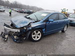 2008 Honda Civic Lx Blue vin: 2HGFA15588H023908