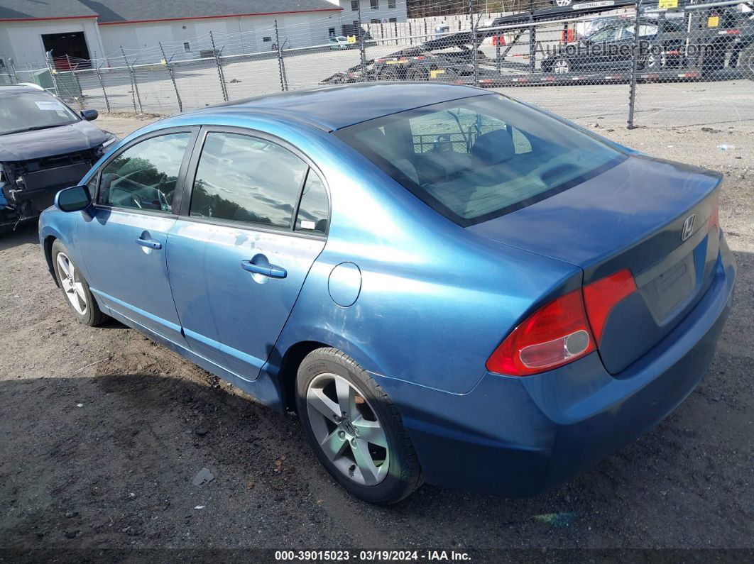 2008 Honda Civic Ex Blue vin: 2HGFA15808H512748