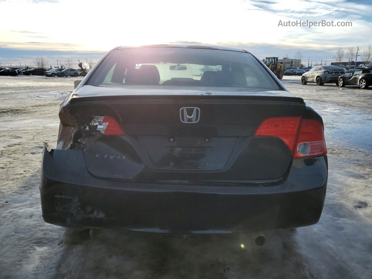 2008 Honda Civic Exl Black vin: 2HGFA15908H017975