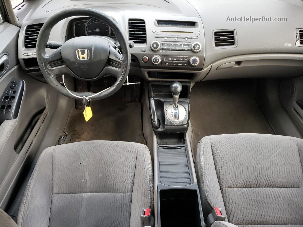 2008 Honda Civic Dx Черный vin: 2HGFA162X8H112111