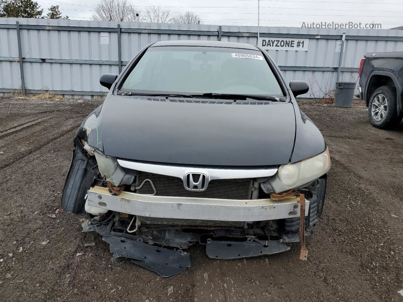 2008 Honda Civic Dx-g Black vin: 2HGFA16408H102804