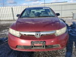 2008 Honda Civic Dx-g Burgundy vin: 2HGFA16428H021285