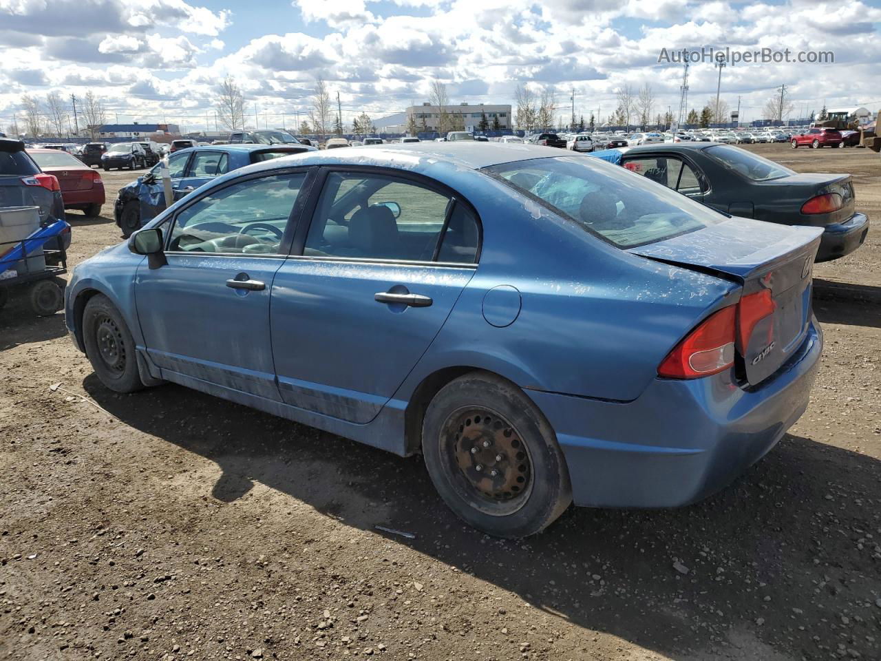 2008 Honda Civic Dx-g Blue vin: 2HGFA16478H005244