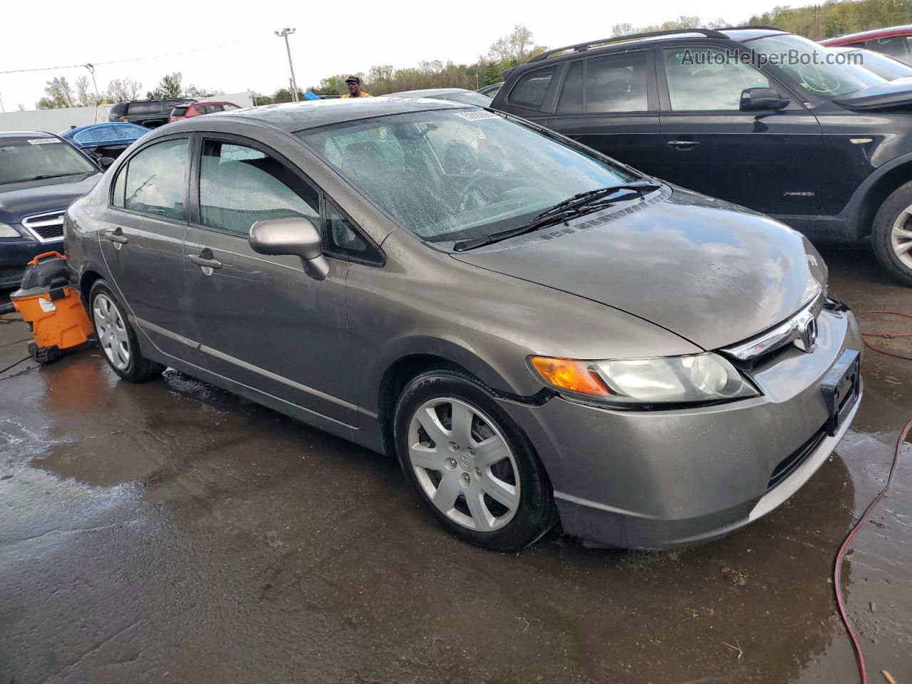 2008 Honda Civic Lx Tan vin: 2HGFA16508H313011