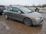 2008 Honda Civic Lx Brown vin: 2HGFA16508H314160