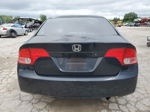 2008 Honda Civic Lx Black vin: 2HGFA16508H326695