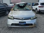 2008 Honda Civic Lx Silver vin: 2HGFA16508H336711