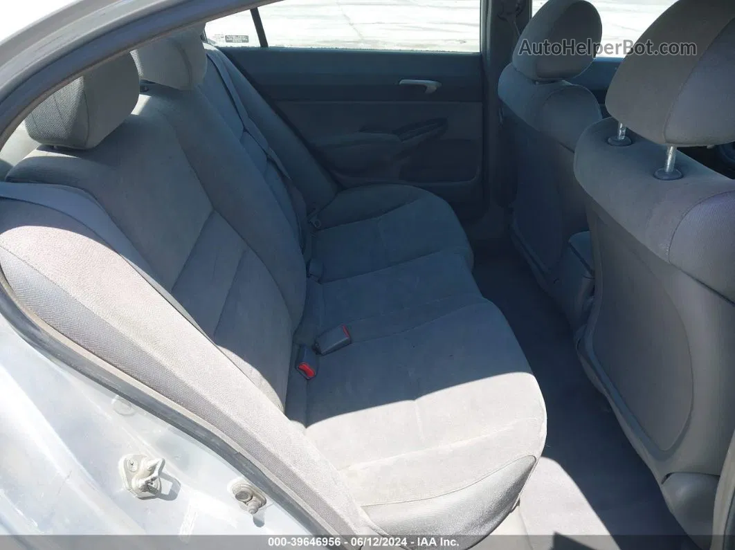 2008 Honda Civic Lx Серебряный vin: 2HGFA16508H350480