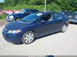 2008 Honda Civic Lx Blue vin: 2HGFA16508H523379