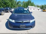 2008 Honda Civic Lx Blue vin: 2HGFA16508H523379