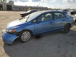 2008 Honda Civic Lx Blue vin: 2HGFA16508H533233