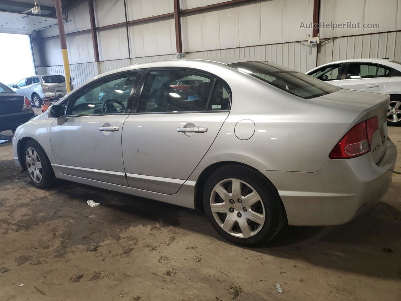 2008 Honda Civic Lx Silver vin: 2HGFA16518H322770